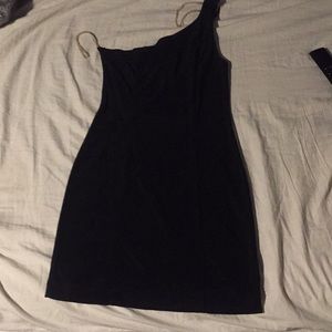 Mini black dress